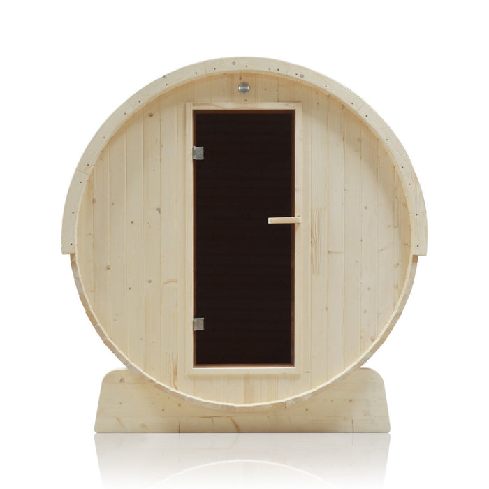 Aleko's 3-4 Person Sauna Oasis with 4.5 kW UL Certified Heater and Bitumen Shingle Roof