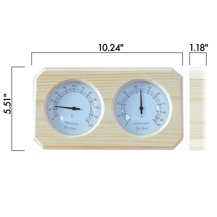 Aleko Wall-Mounted Thermometer & Hygrometer Duo - Unveiling KDS03-AP