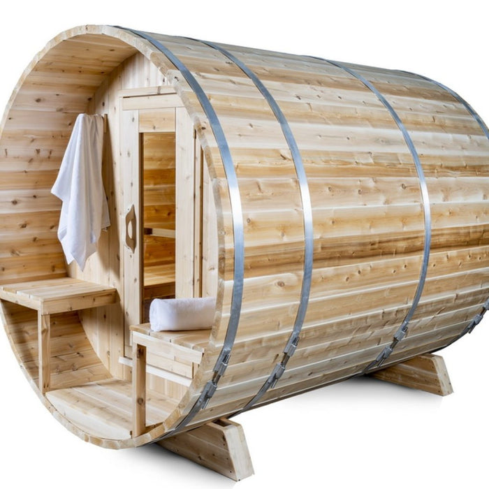 Leisurecraft CT Tranquility Barrel Sauna Canadian Timber Collection