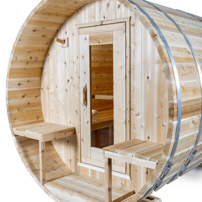 Leisurecraft CT Tranquility Barrel Sauna Canadian Timber Collection