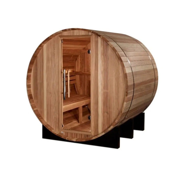 Golden Designs St. Moritz Model 2-Person Barrel Sauna