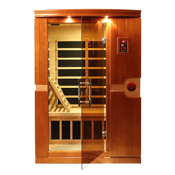 Dynamic Venice Elite 2-person Ultra Low EMF (Under 3MG) FAR Infrared Sauna (Canadian Hemlock)