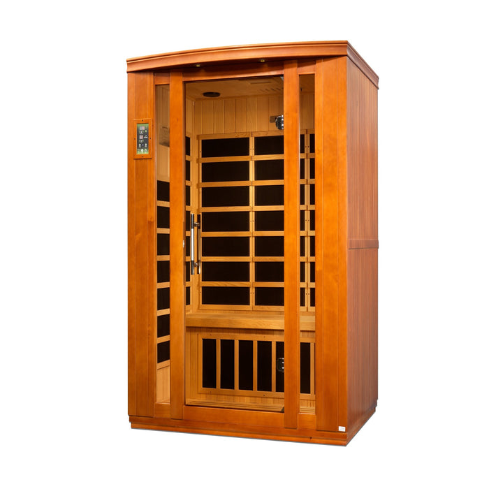 Dynamic Bellagio 3-person Low EMF (Under 8MG) FAR Infrared Sauna (Canadian Hemlock)