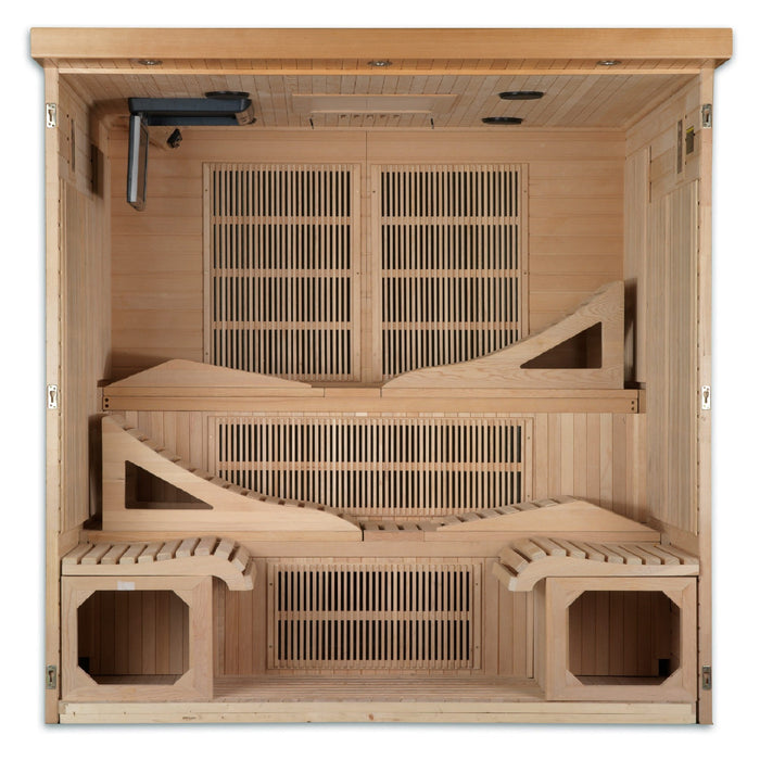 Dynamic Saunas Cutting-Edge Ultra Low EMF FAR Infrared Sanctuary in Canadian Hemlock