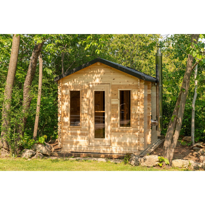 Leisurecraft Georgian Cabin Sauna With Changeroom