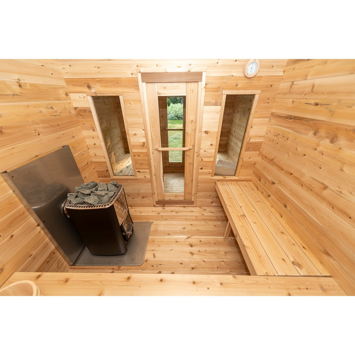 Leisurecraft Georgian Cabin Sauna With Changeroom