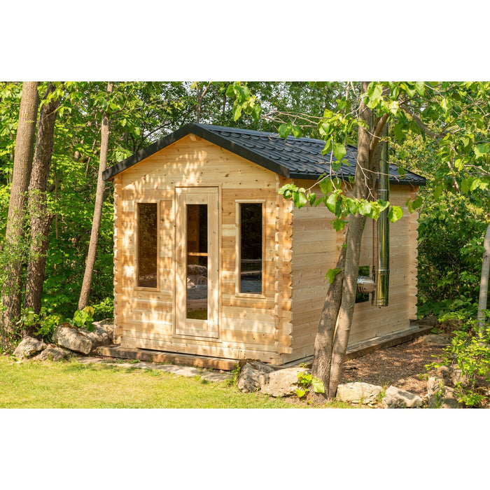 Leisurecraft Georgian Cabin Sauna With Changeroom