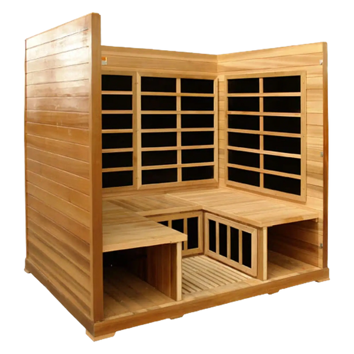 Health Smart 4 Person FAR Infrared Sauna "Cedar"