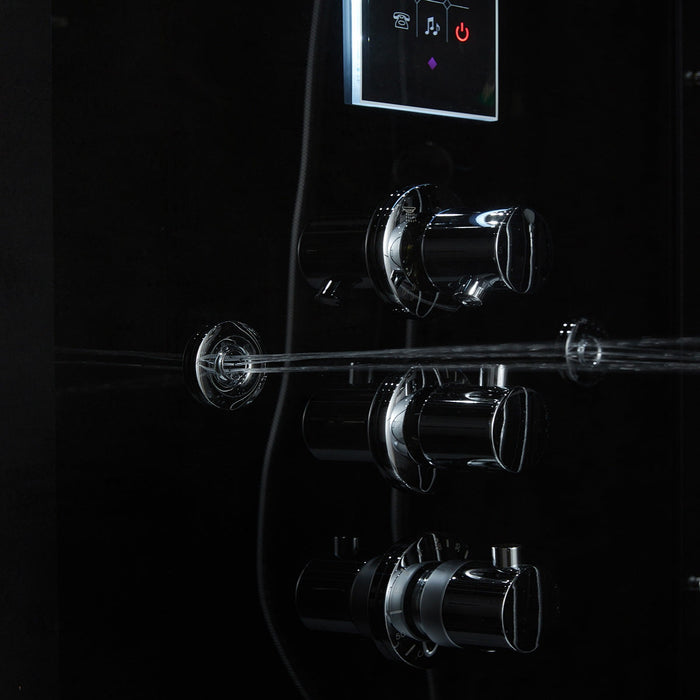 Maya Bath Unveils the 'Lucca' Steam Shower in Stylish Ebony