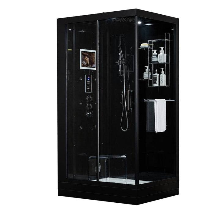 Maya Bath Unveils the 'Lucca' Steam Shower in Stylish Ebony