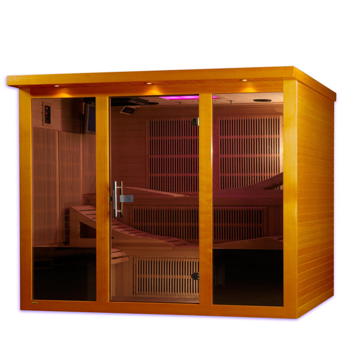 Dynamic Saunas Cutting-Edge Ultra Low EMF FAR Infrared Sanctuary in Canadian Hemlock