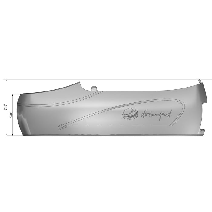 Dreampod Sport Float Pod Tank - White