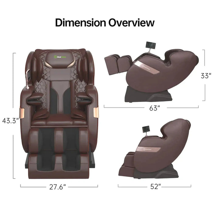 Real Relax Favor-03 Massage Chair Brown