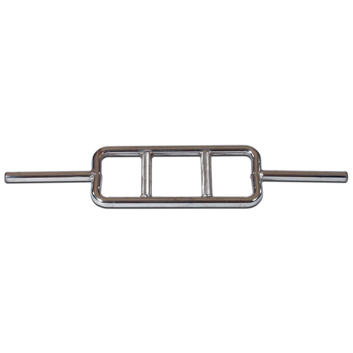 York Barbell's Standard Tricep Bar with Immaculate Fixed Inner Collars