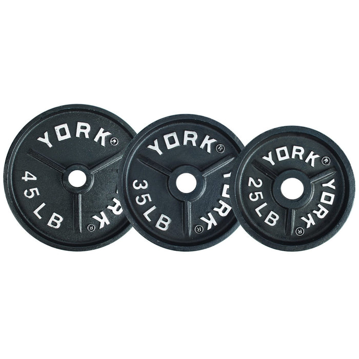 York Barbell 45 lb Olympic Plate by York Barbell