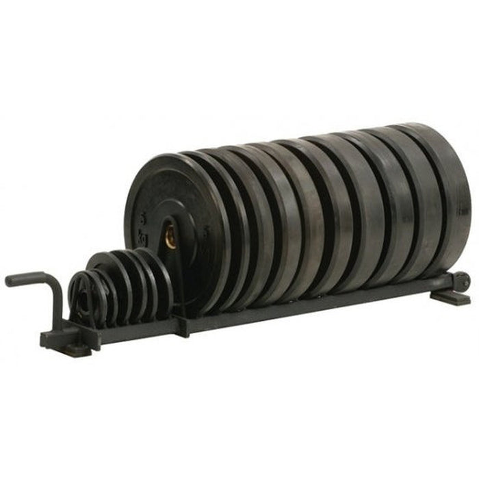 York Barbell Sleek Horizontal Plate Rack