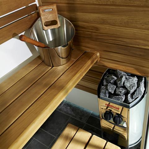 Harvia Vega Compact Series 1.7kW Sauna Heater 120V