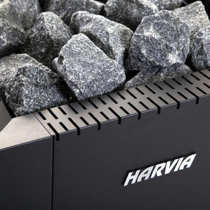 Harvia Linear 16 Black - 17.9kw Wood Sauna Stove