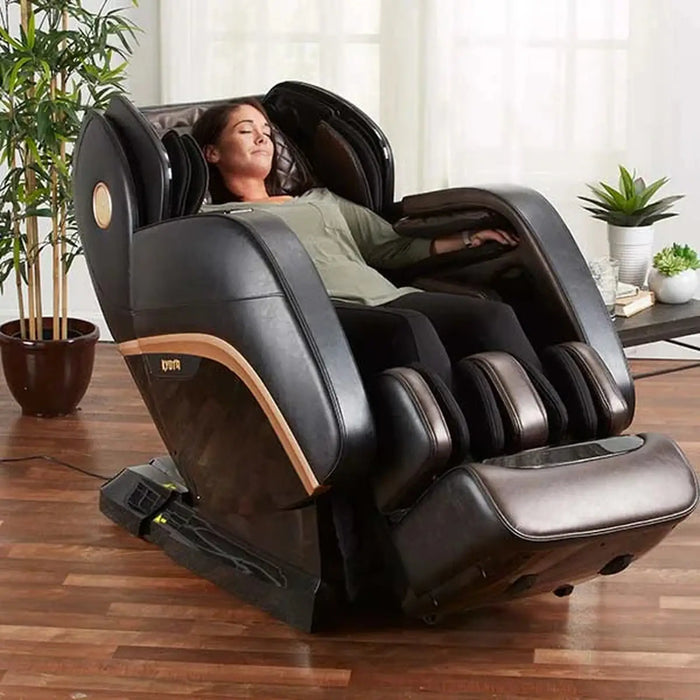 Kyota Kokoro M888 Massage Chair in Saddle Brown