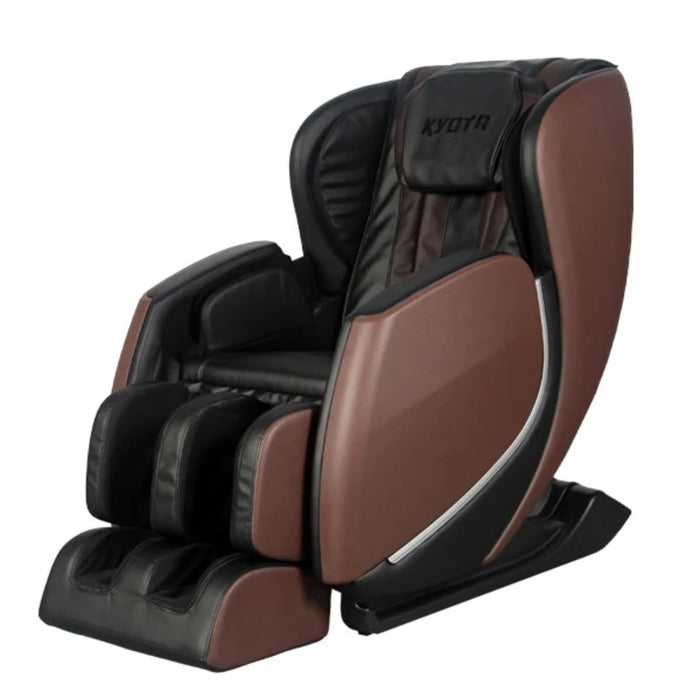 Kyota Kofuko E330 Massage Chair in Brown/Black Hues