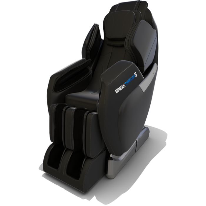 Medical Breakthrough 5 Massage Chair (Version 2.0) - Cutting-Edge L Track in Sleek Black Design