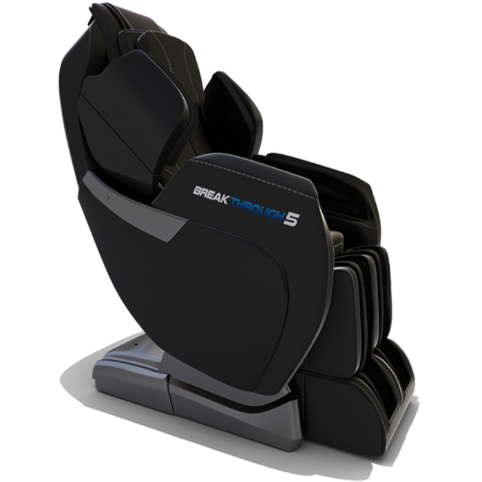 Medical Breakthrough 5 Massage Chair (Version 2.0) - Cutting-Edge L Track in Sleek Black Design