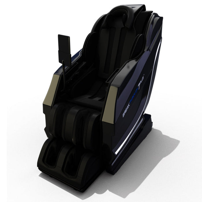 Medical Breakthrough 7 Plus Massage Chair with L-Track Innovation in Sleek Black Design