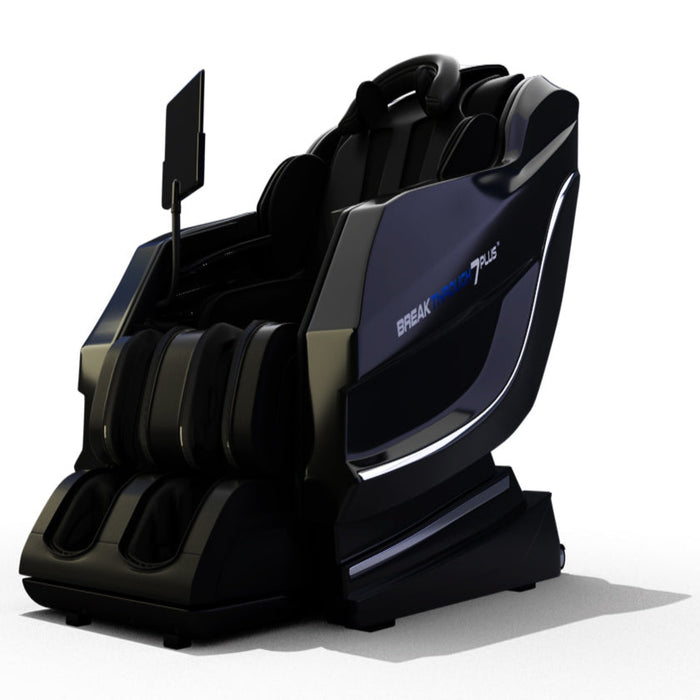 Medical Breakthrough 7 Plus Massage Chair with L-Track Innovation in Sleek Black Design