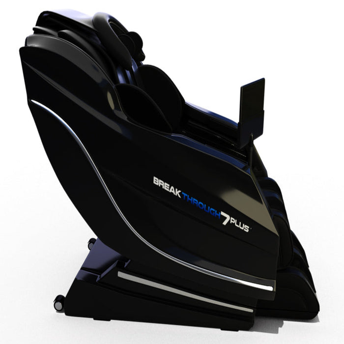 Medical Breakthrough 7 Plus Massage Chair with L-Track Innovation in Sleek Black Design