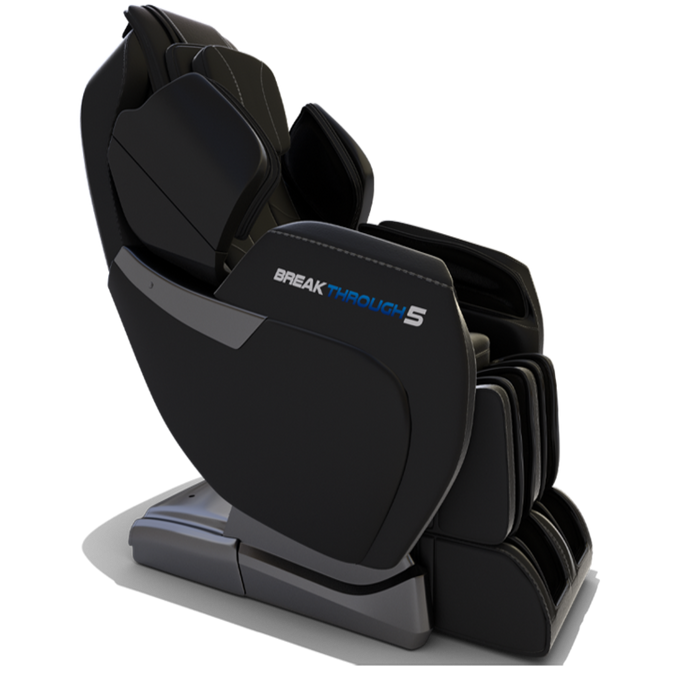 Medical Breakthrough 5 Massage Chair (Version 2.0) - Cutting-Edge L Track in Sleek Black Design