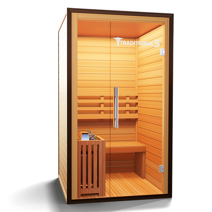 Medical Breakthrough Glass-Fronted Alternative to Traditional Five Saunas in Medical Advancements