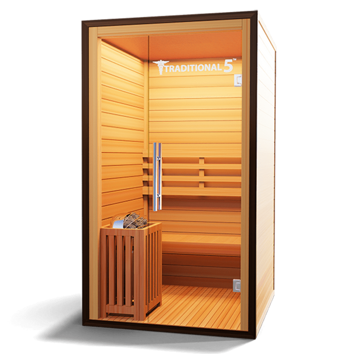 Medical Breakthrough Glass-Fronted Alternative to Traditional Five Saunas in Medical Advancements