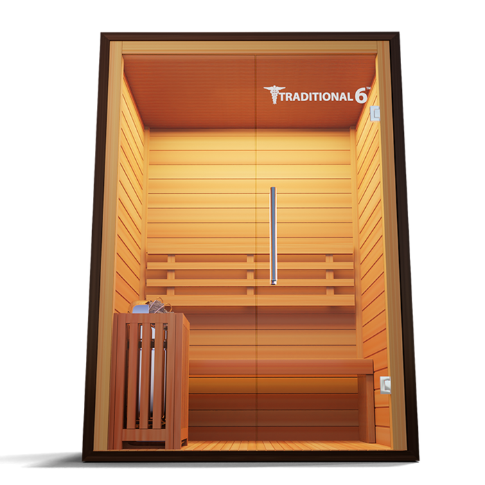 Medical Sauna Traditional 6 v2 | Enhanced Detox Routine - Traditional6 V2a