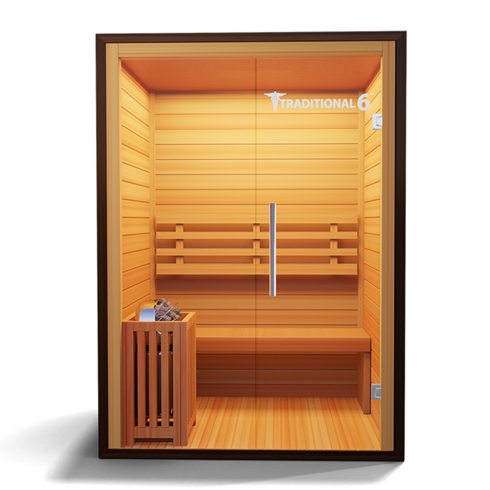 Medical Sauna Traditional 6 v2 | Enhanced Detox Routine - Traditional6 V2a