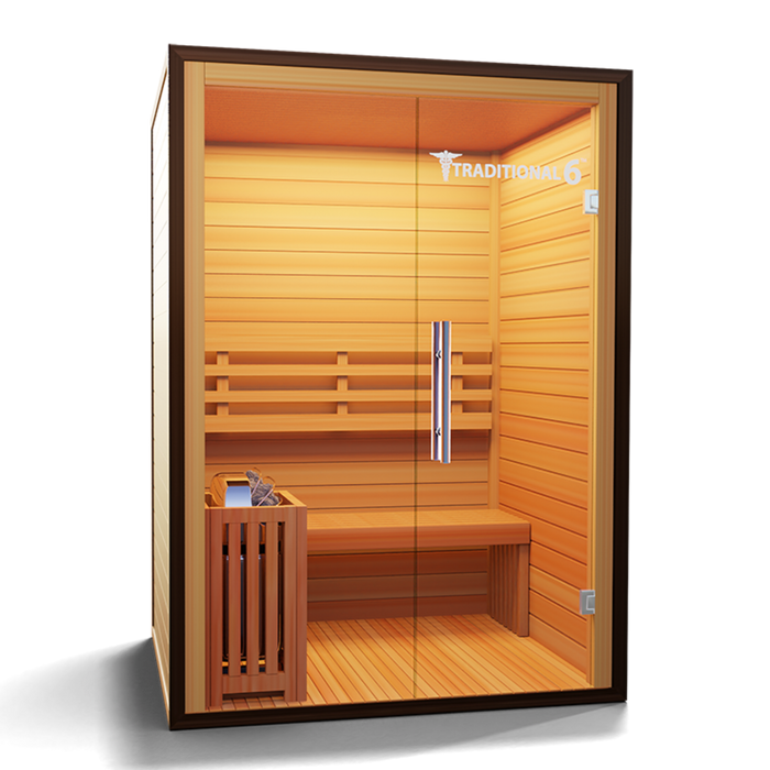 Medical Sauna Traditional 6 v2 | Enhanced Detox Routine - Traditional6 V2a