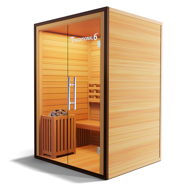 Medical Sauna Traditional 6 v2 | Enhanced Detox Routine - Traditional6 V2a