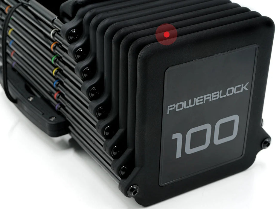 PowerBlock Pro 100 EXP Adjustable Dumbbell Set