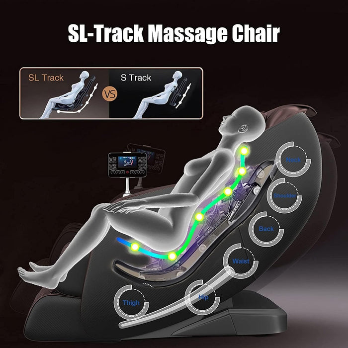 Real Relax Favor-06 Massage Chair Brown