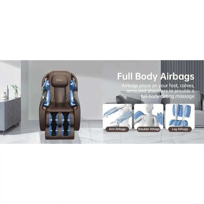 Real Relax Favor-06 Massage Chair Brown