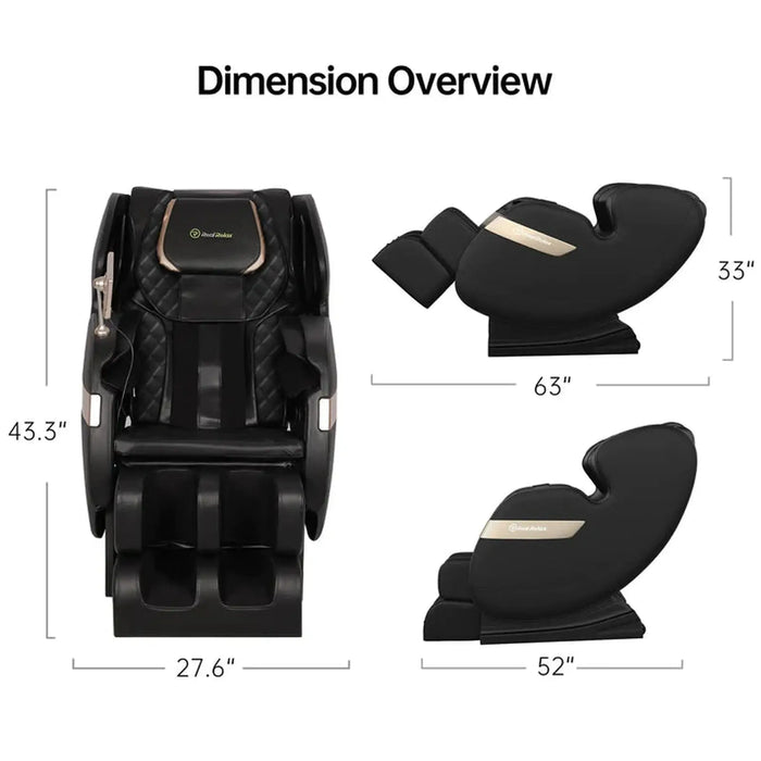 Real Relax Favor-03 Massage Chair Black