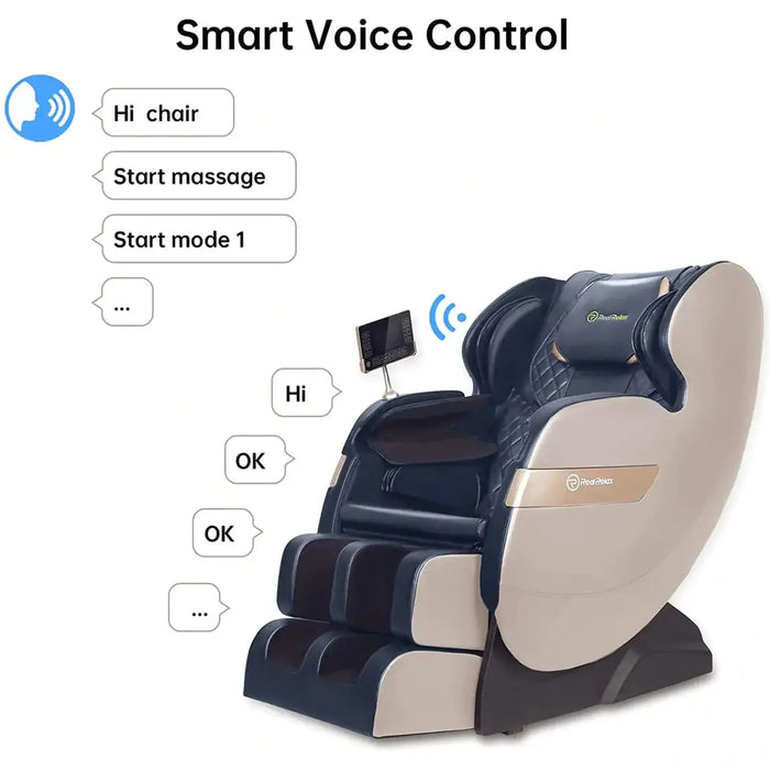 Real Relax Favor-03 Massage Chair Blue