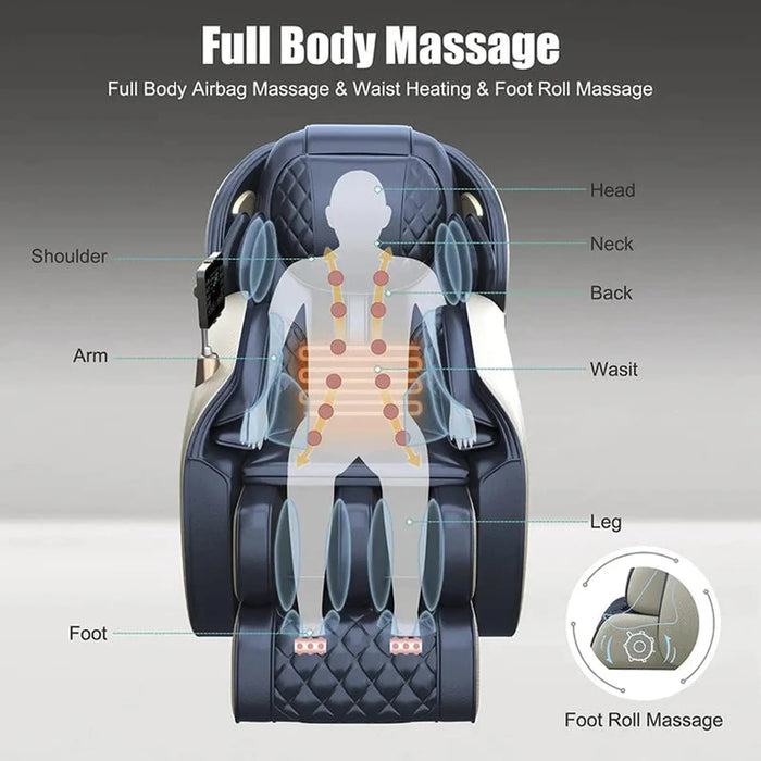 Real Relax Favor-06 Massage Chair Blue