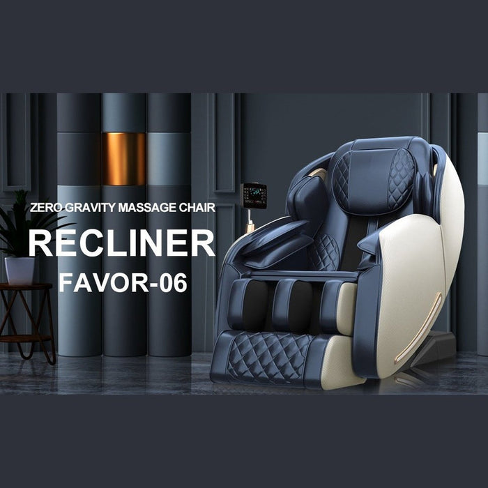 Real Relax Favor-06 Massage Chair Blue