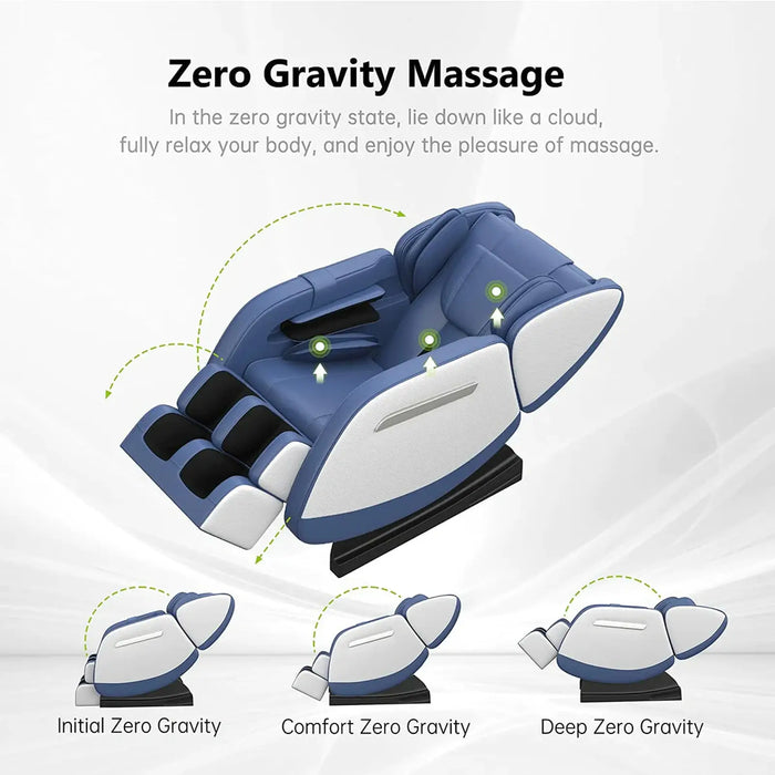 Real Relax MM350 Massage Chair Blue