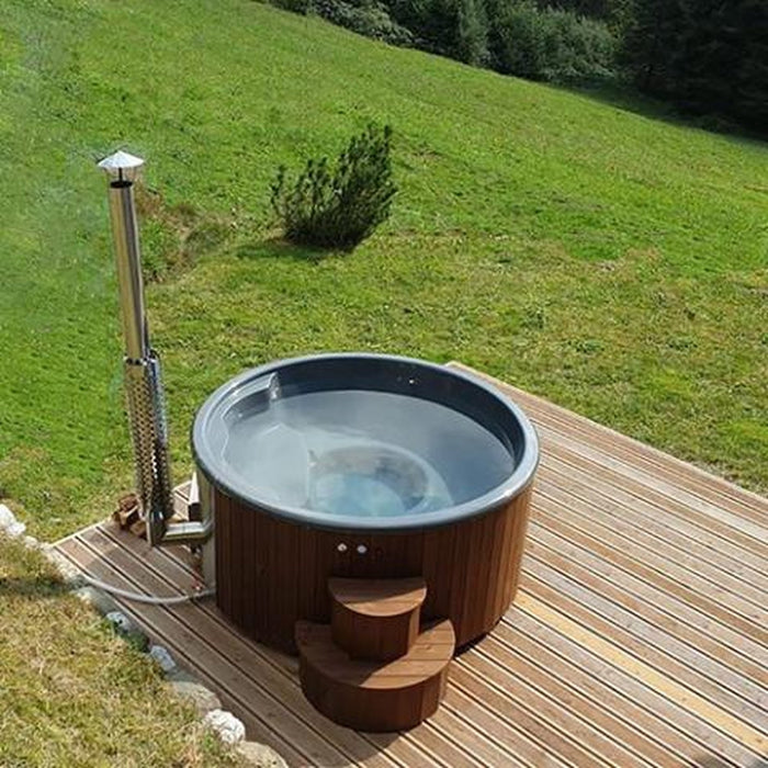 Saunalife S4N Wood-Fired Hot Tub
