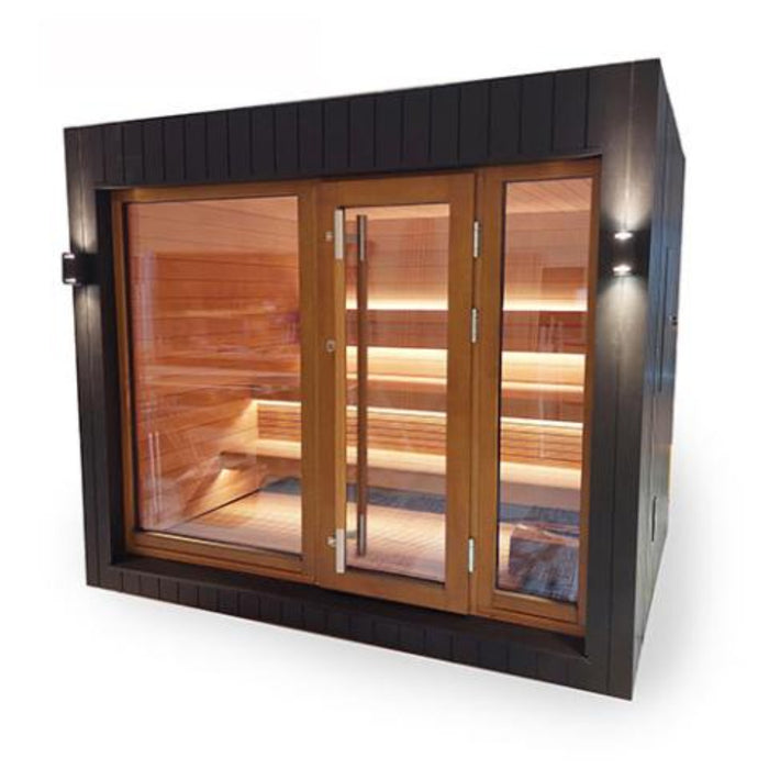 SaunaLife G7S Ultimate Pre-Built Sauna Retreat for Home Oasis