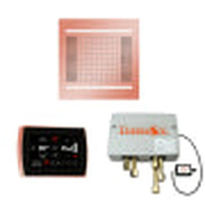 ThermaSol The Wellness Hydrovive14 Shower Package with SignaTouch Square