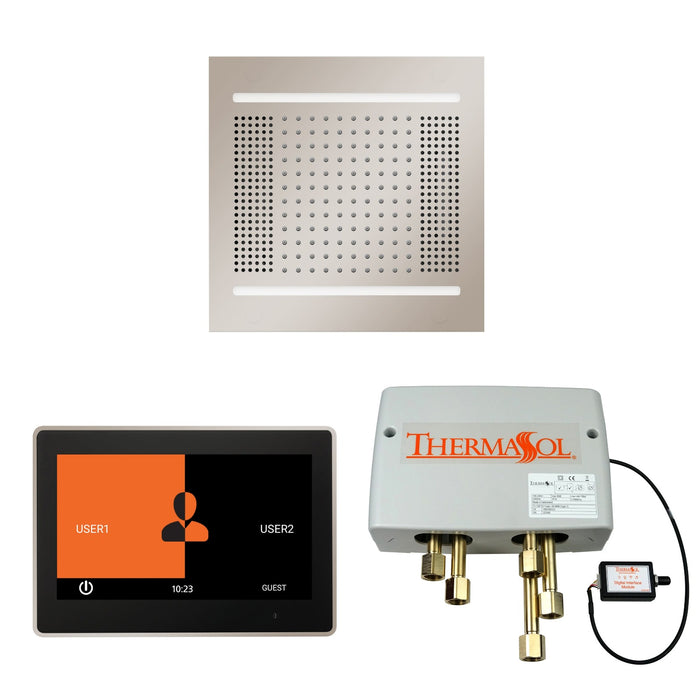 ThermaSol Hydrovive14 Shower Package With 10" ThermaTouch Square