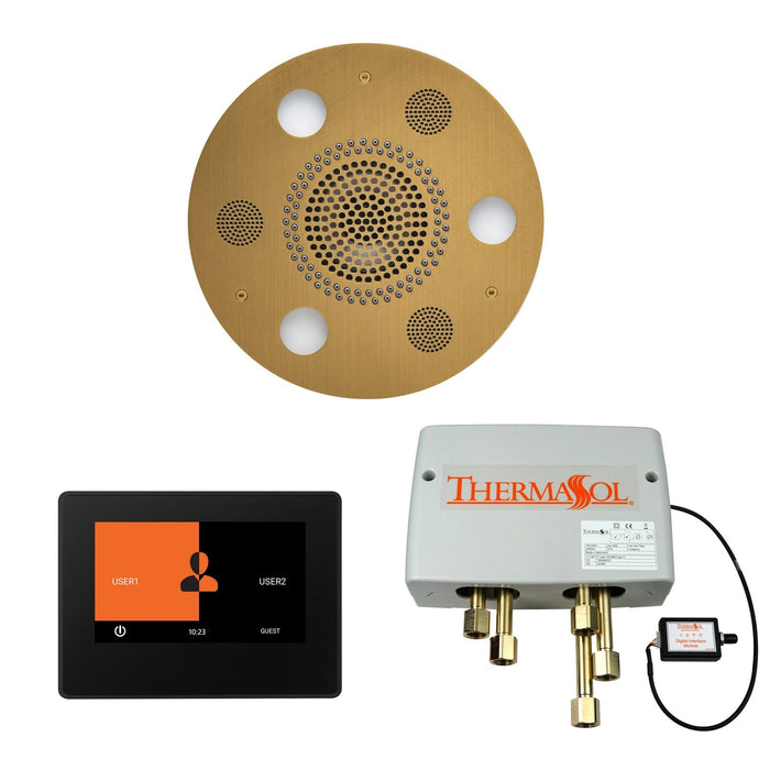 ThermaSol Wellness Shower Package w/ 7" ThermaTouch Control Rd