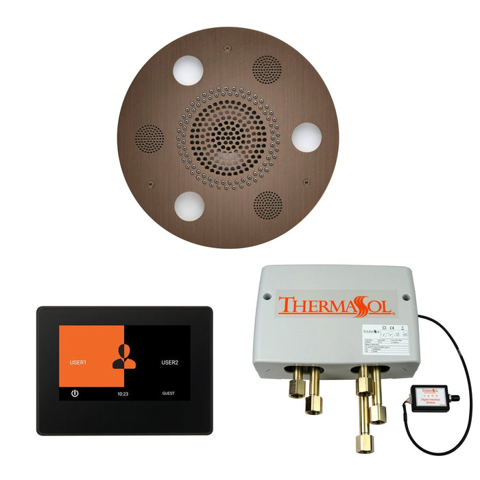 ThermaSol Wellness Shower Package w/ 7" ThermaTouch Control Rd